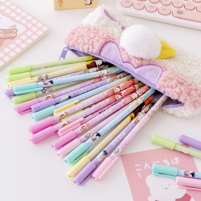 

Lebih Laris PULPEN GEL MOTIF WANITA CANTIK 12PCS LUCU IMUT / BOLPEN GEL SIMPLE