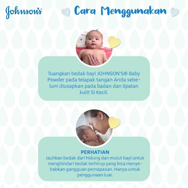 JOHNSON'S BABY Powder / Johnson's Bedak Tabur Bayi Arjuna