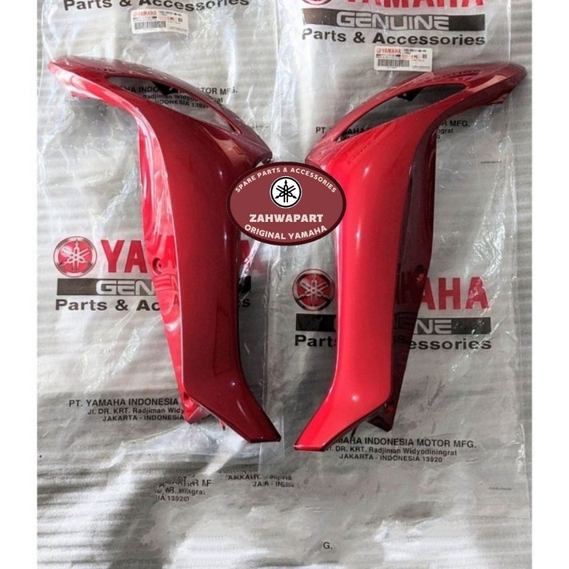 SAYAP COVER BODY COWLING DEPAN SAMPING MERAH MARUN FINO FI 115 125 - kanan