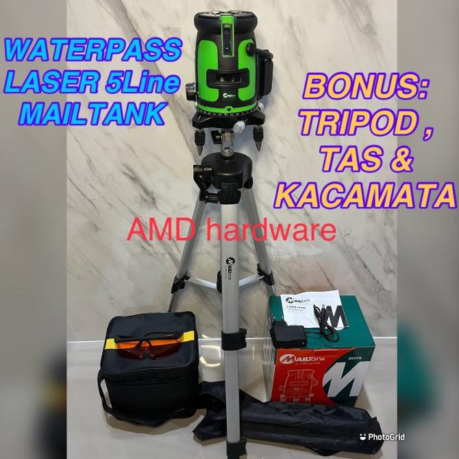 WATERPASS DIGITAL LASER LEVEL CROSS 5 Line JLD ALAT UKUR SIKU GARISAN