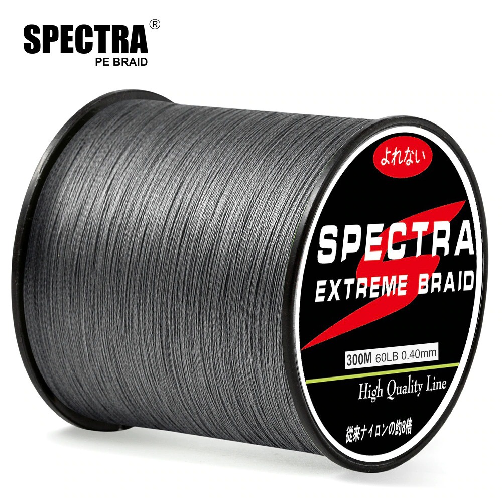 Spectra Senar Benang Tali Pancing  Ukuran 1.2/0.4/3.0/5.0 - 300 500 Meter Extreme Braid Line Soloplay - FM-PEL