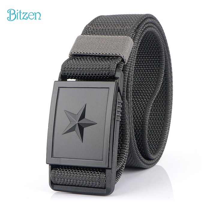 IKAT-PINGGANG-PRIA- BITZEN TACTICAL SABUK MAGNETIC IKAT PINGGANG PRIA PREMIUM NYLON CANVAS