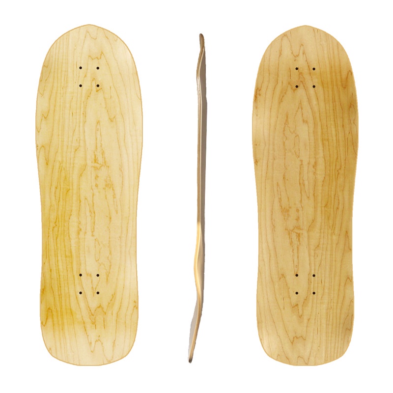 32 * 10INCH Surfing SKATE DECK Land Surfing Skateboard Retro Papan Permukaan 7lapis Kanada Impor Berkualitas Tinggi Maple Deep Foot Nest Papan Canggih