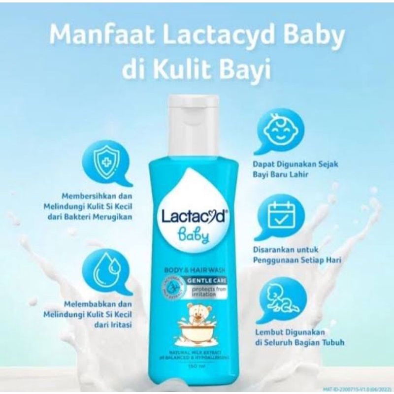 Lactacyd Baby Liquid Soap 60ml / 150ml / 250ml