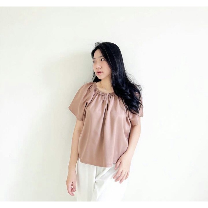 SHANIA TOP || ATASAN RAYON TWILL