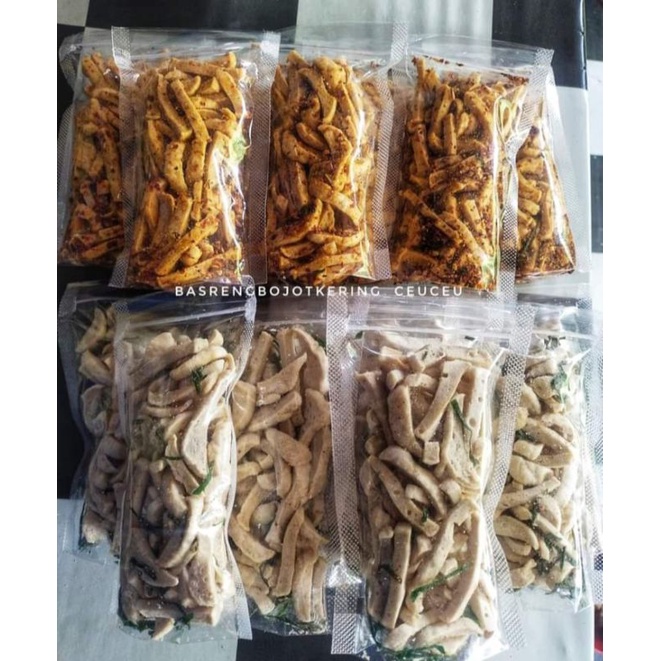 

Basreng Bojot kering seuhah daun jeruk harga ekonomis