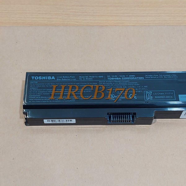 Baterai Toshiba Satellite C600 C640 C645 C655 C635 C605 Pa3817U-1BRS -HRCB