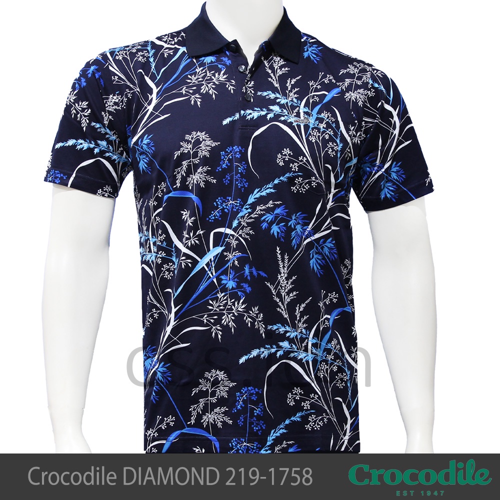 Kaos Kerah Pria Crocodile Diamond 219-1758