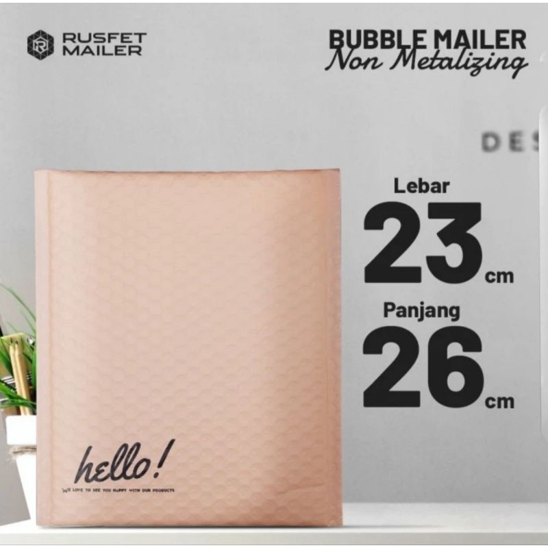 Amplop Bubble Mailer PINK