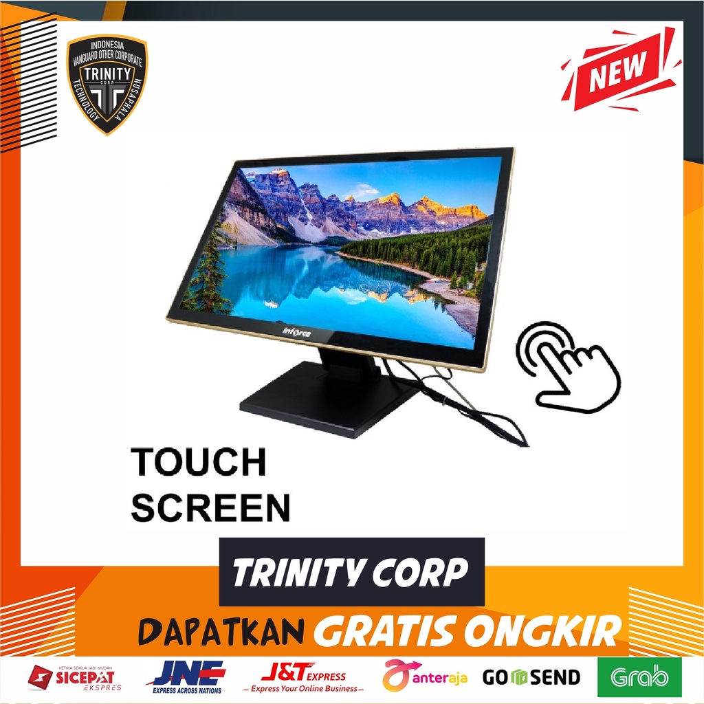 Jual MONITOR INFORCE TOUCHSCREEN 19 5 1950TC VGA USB Shopee Indonesia