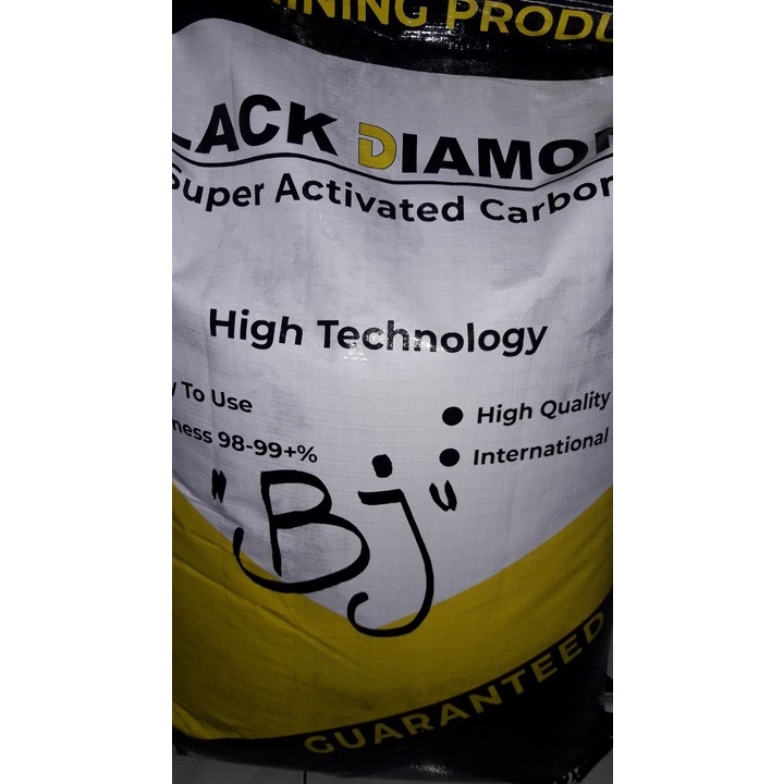 karbon aktif untuk penyerap emas black diamond iodine 1200-900  mesh 5x10 Berkualitas tinggi