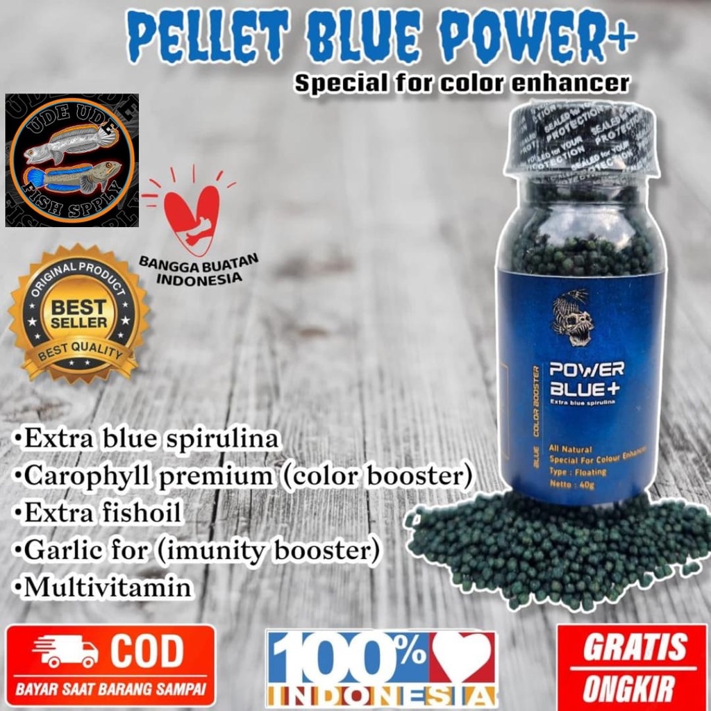 PELET BLUE POWER/PELET IKAN