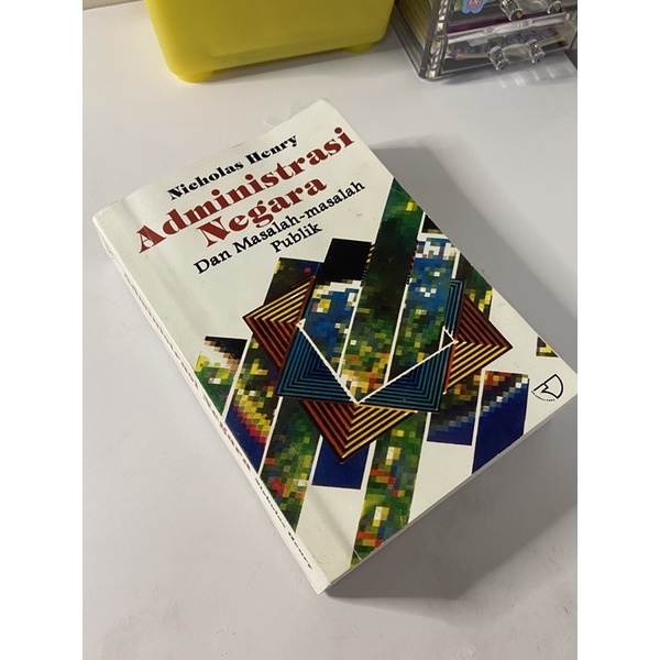 buku administrasi negara nicholas henry PRELOVED