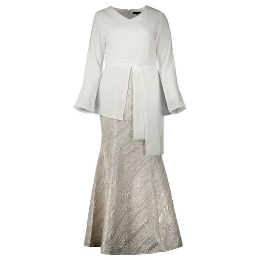 Gamis Lebaran Cardinal Femme Putih Size L New