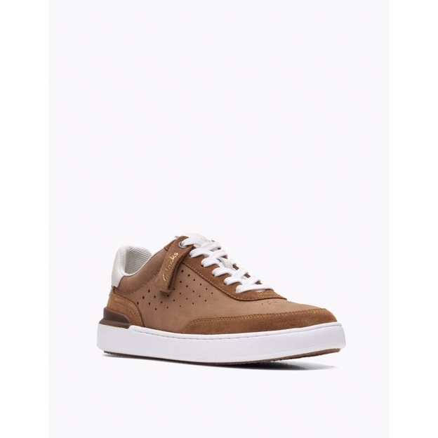 Clarks courtlite tor men’s sneakers cognac combi original 100%