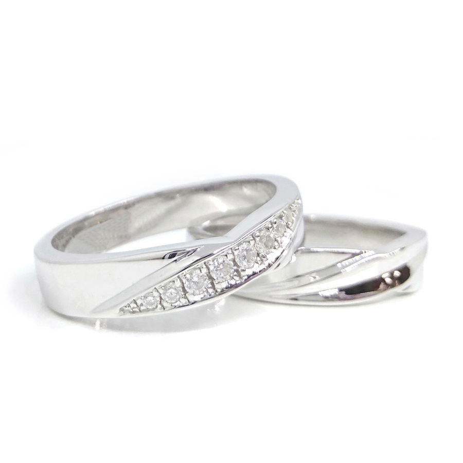 Cincin Kawin Couple Perak Asli Gratis Ukir Nama A222