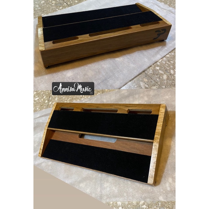 Murah Pedal Board Wood (Kayu) Efek Gitar 60Cm X 30Cm