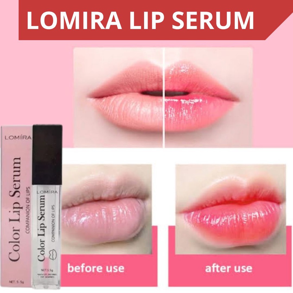 LOMIRA Color Lip Serum &amp; Lip Gloss