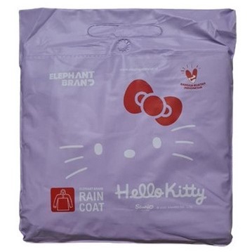 Jas Hujan Terusan Remaja Hello Kitty | Raincoat Hello Kitty | Jas Hujan Aesthetic Lucu Elephant Branda