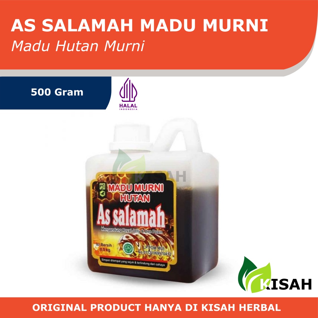 Madu Murni Asli Assalamah - Madu Hutan Asalamah 500Gram