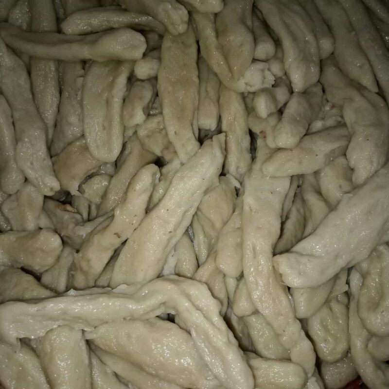 

kerupuk leko basah & kering