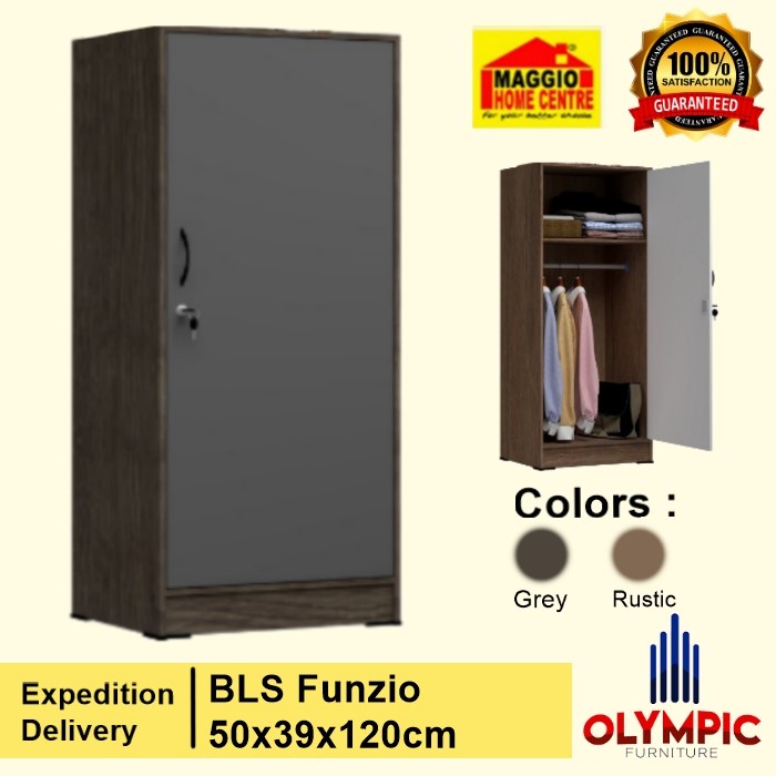 Lemari Lemari Pakaian 1 Pintu - Lemari Kosan - Bls Funzio - Olympic