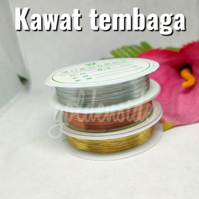 Kawat aksesoris / Kawat tembaga untuk aksesoris per roll