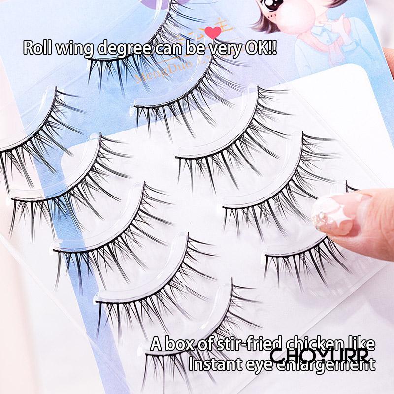 【COD】5 pasang Premium Fairy Eyelashes / Douyin Eyelashes / Natural Japan Eyelash / Lembut Extension Lashes Makeup Tools Murah Import-CH-CH