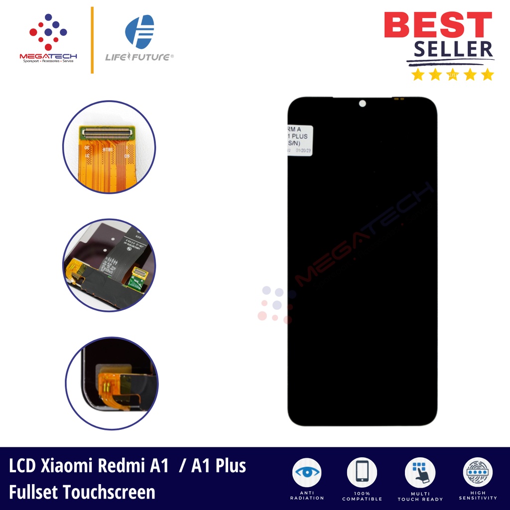 LCD Xiaomi Redmi A1 / Redmi A1 Plus Fullset Touchscreen