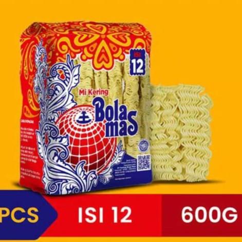 

TERBARU MIE KERING BOLA MAS ISI 12 (600gr) HALAL