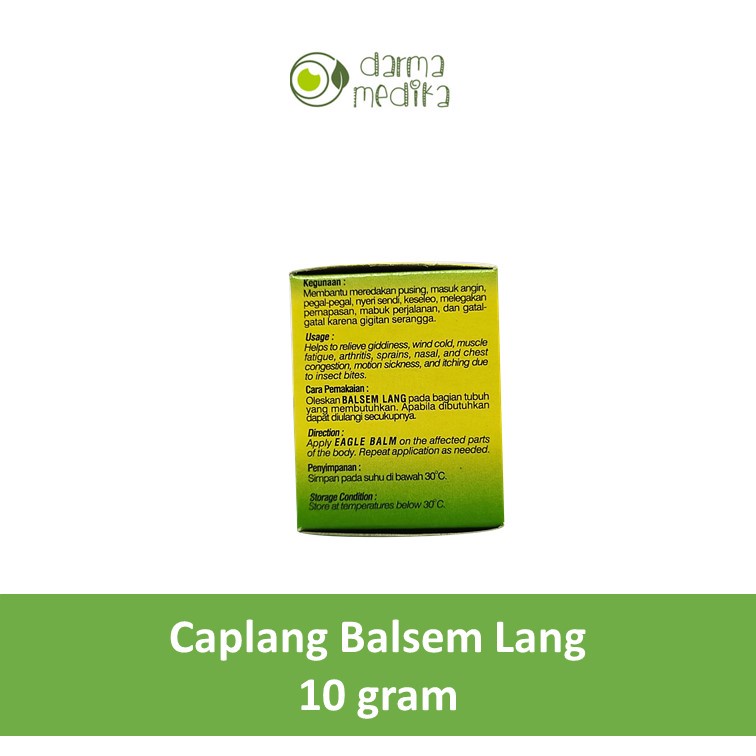 Cap Lang Balsem  Balsam Lang 10grm 10gram