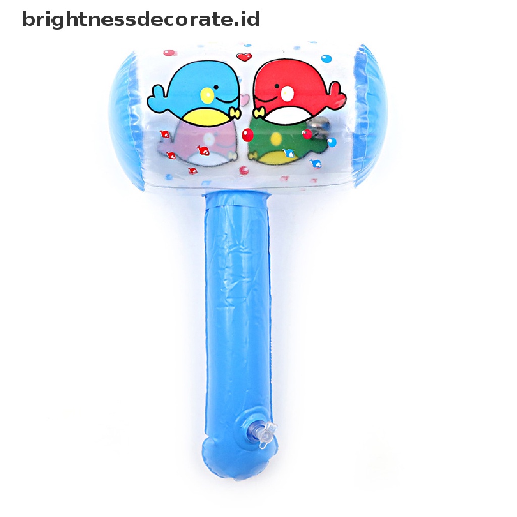 [Birth] 1pcs Palu Angin Palu Tiup Kartun Lucu Dengan Bell Warna Acak [ID]