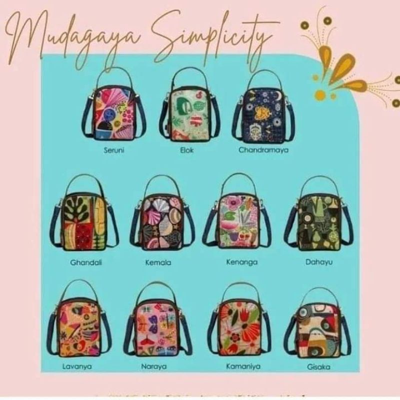 Pouch Denim Bordir Perca