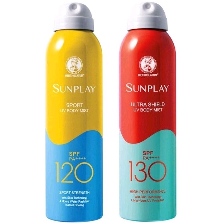 Sunplay Suncreen Spray Ultra Shield UV Body Mist SPF 130 - Banan Boat Spray SPF 110