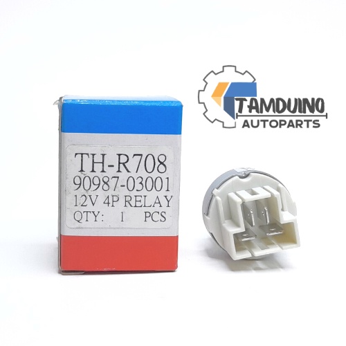 Jual RELAY KIPAS RADIATOR EXTRA FAN STARLET COROLLA CORONA CROWN 4 KAKI