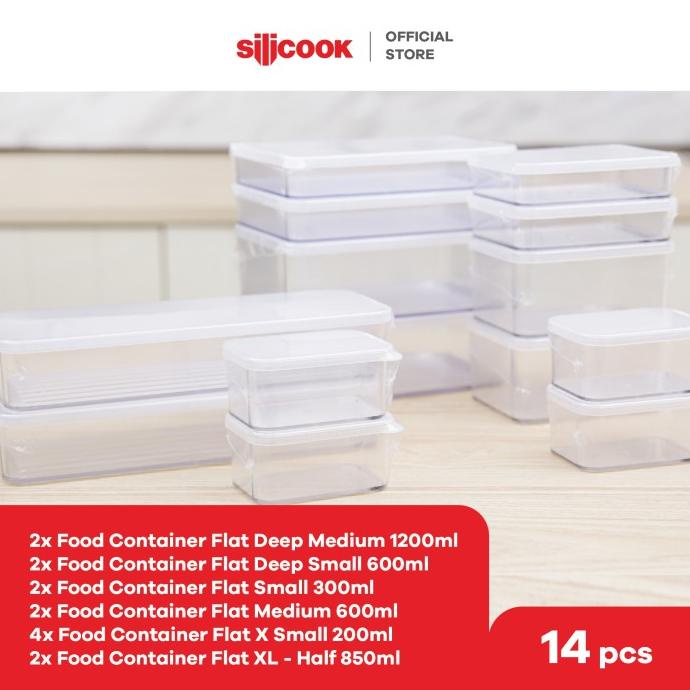 [SILICOOK KOREA ] Paket 14 Pcs