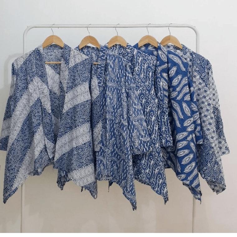 murah Blazer batik / Blazer motif batik / blazer batik wanita belkang