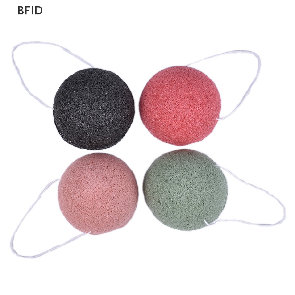 [BFID] Konjac Sponge Natural Konjac Puff Cuci Muka Spons Pembersih Makeup Konjac Sponge [ID]