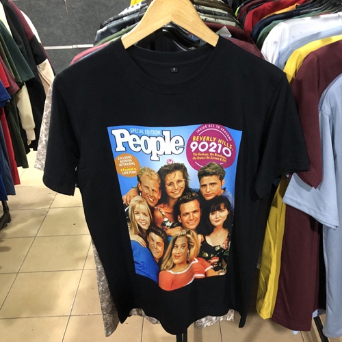 Kaos Beverly Hills 90210 TV Series Tshirt 100% Cotton
