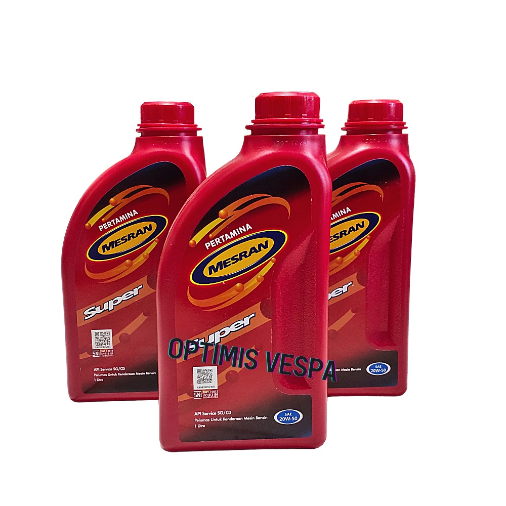 Oli Mesin Mesran Vespa Super Sprint Px Ps Xl Exclusive
