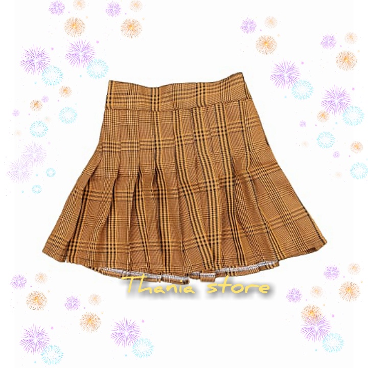 rok pendek anak perempuan korean style mini skirt usia 1-6 tahun