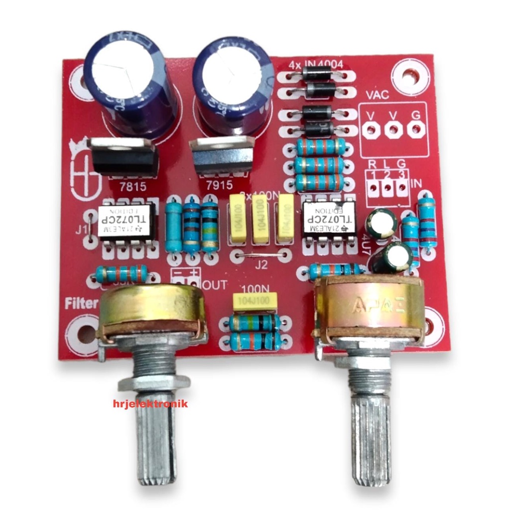 Filter Subwoofer 2 potensio