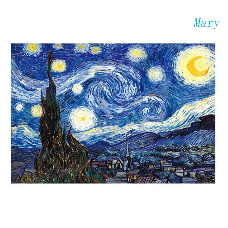 Mary Landscape Puzzle Disentanglement Jigsaw Aktivitas Keluarga Hadiah Koleksi 1000pcs