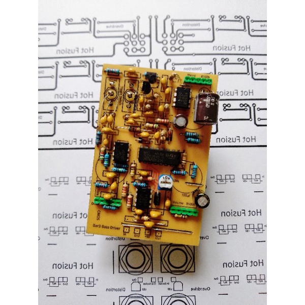 KIT EFEK GITAR BER3 BASS DRIVER