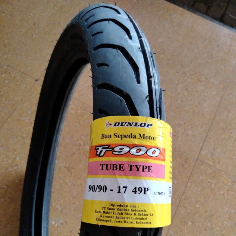 Ban Luar DUNLOP Ring 17 90/90 TT-900 Tube Type Ban Motor Original Tire TT 900 90 90 Ring17 909017 Tu