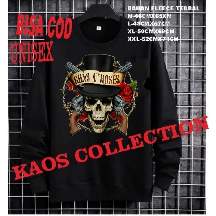 sweater topi pistol sweater fashion