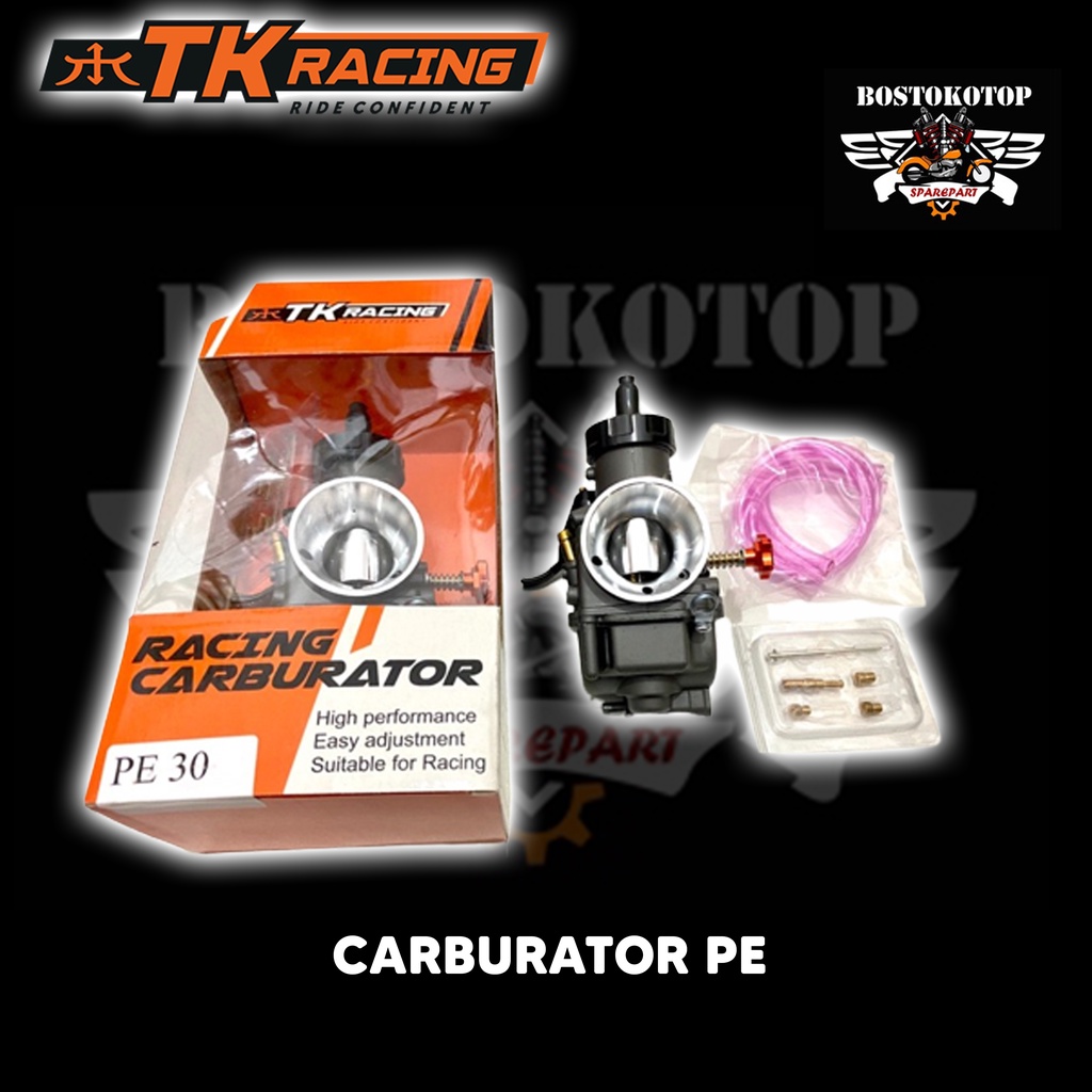 TK Racing Karbu Carbu Karburator Karbulator Carburator PE 26 28 30 Set 5 Bagian Main jet Pilot Jet O
