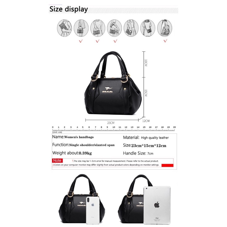 Slingbag Wanita LIDIA kangguru Tas Selempang Wanita/Tas Tangan Wanita Mini Top-Handle/Selempang Wanita Mini Tas Wanita Kulit Mewah