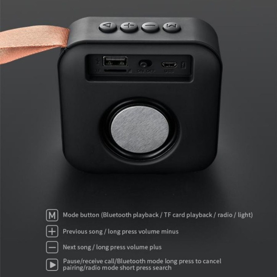 Speaker Mini Bluetooth T5 Speaker Portable Wireless Premium