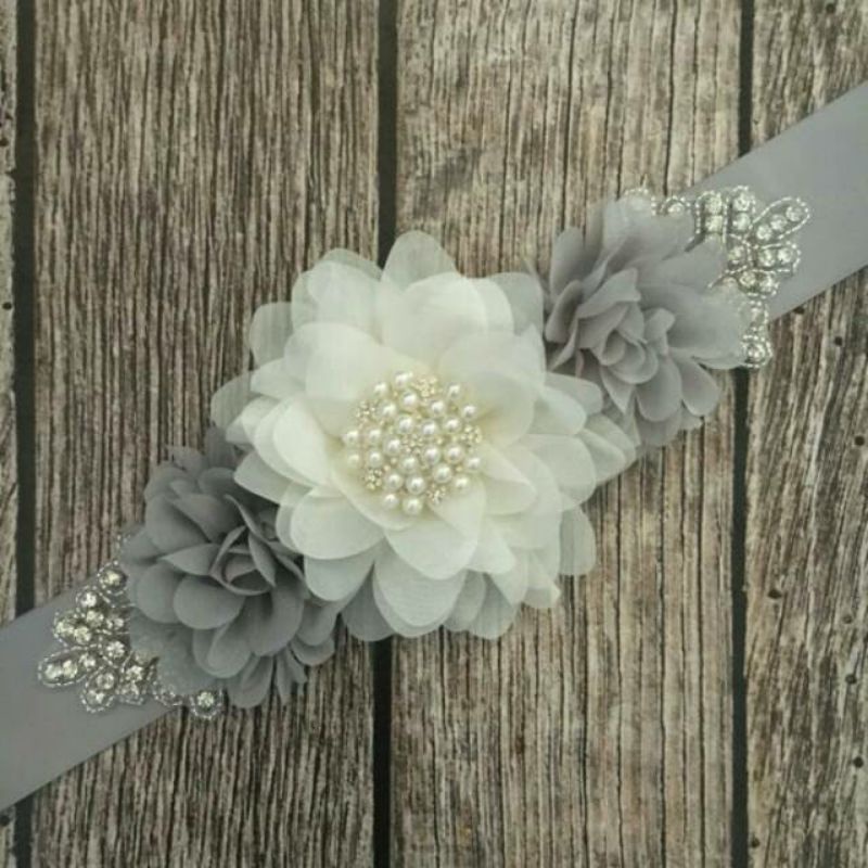 Belt Wedding/ ikat pinggang aksesoris pengantin hiasan gaun pesta  kebaya